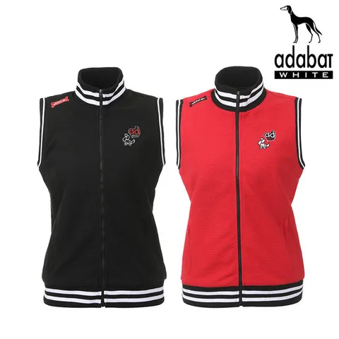 아다바트화이트 여성 골프조끼 811 택1 골프웨어