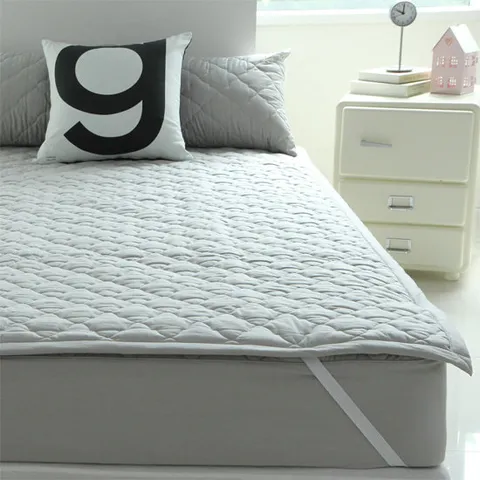 순면 누빔 고정밴드 침대패드 스몰킹 K 160X200
