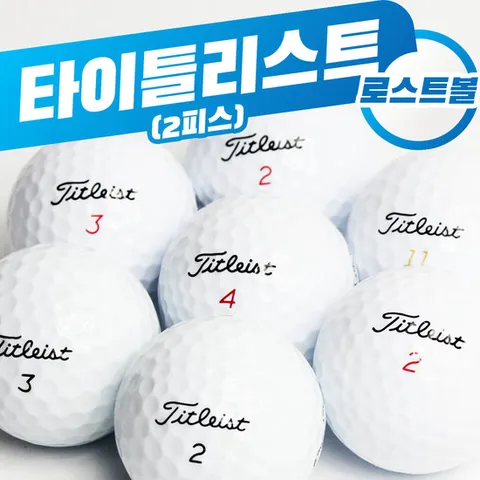 타이틀리스트 종합로스트볼 모음전