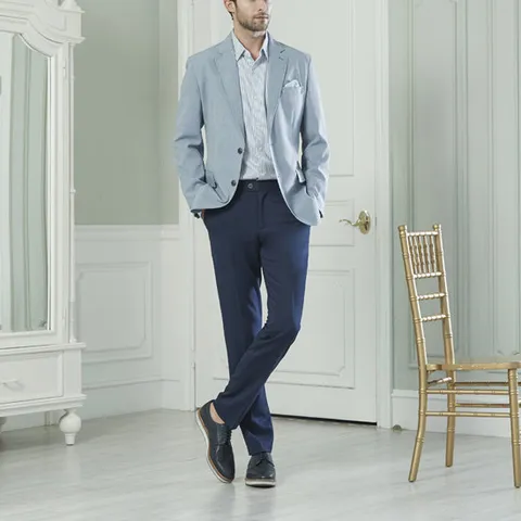 [엠필] 남성 퍼팩트핏 허리밴딩 정장바지 3 color 택1종