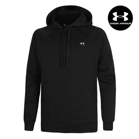 언더아머 라이벌 남성 기모 후드티셔츠 1357092-001