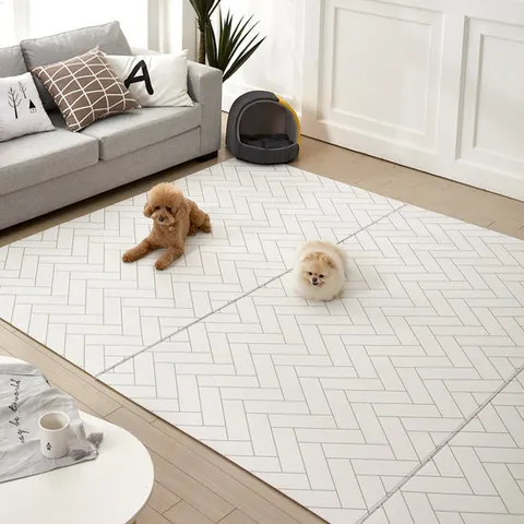 휴팡 애견매트 12T 양면PVC 애견매트 사각 140 X 240cm