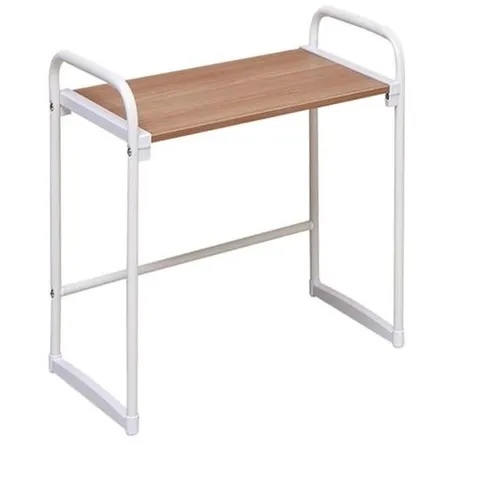 원목무늬 오븐렌지대 선반 /전자레인지 선반 1단