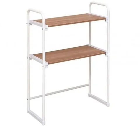 원목무늬 오븐렌지대 선반 /전자레인지 선반 2단