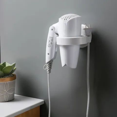 원형드라이 홀더 드라이거치대 부착식 걸이