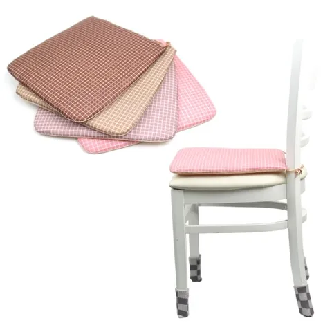 TICHk 베이직 체크 의자방석/학생방석/식탁의자방석/쿠션