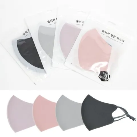 [서울양말]3D 입체 마스크 메쉬 블랙마스크 스포츠 연예인마스크