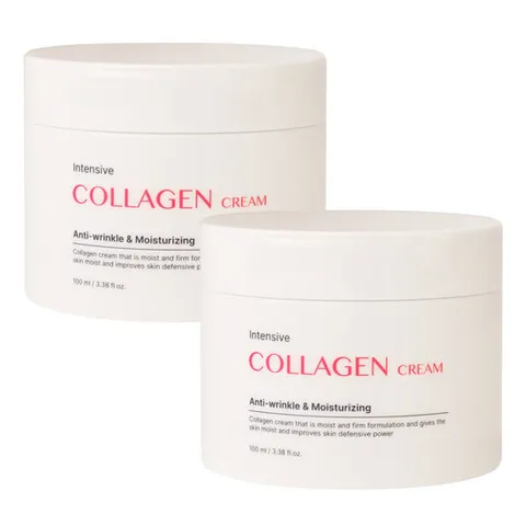 (2개)푸드어홀릭 인텐시브 콜라겐 크림 100ml/수분크림 피부장벽 주름개선 탄력케어