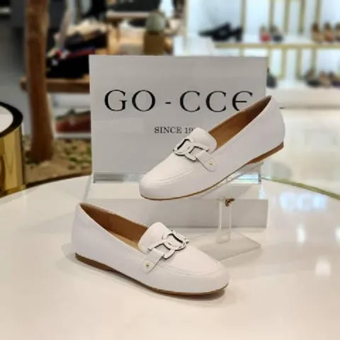 [ 현대백화점 ]고세 여성 드라이빙로퍼 GWP2100 화이트 1cm