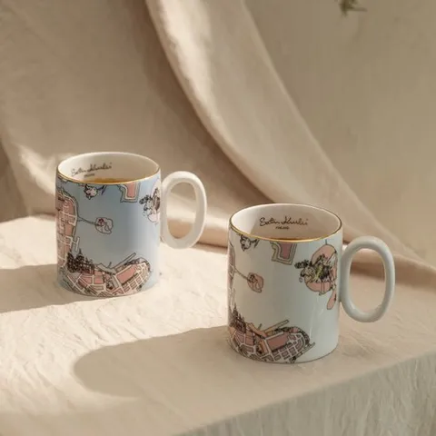 [쓰임] 마리아꾸르끼 카르타 머그컵 세트 2P