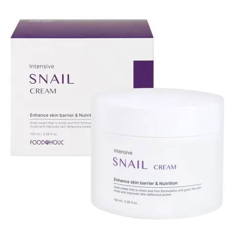 푸드어홀릭 인텐시브 스네일 크림 100ml/수분크림 장벽강화 주름개선 고보습