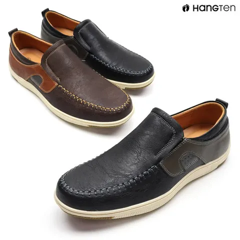 무료배송 행텐 HT-5035 남성용 단화 로퍼 가죽 캐주얼화 슬립온