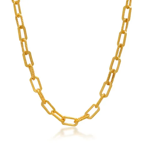 [골드모아] 여자 순금 목걸이 18.75g [클립] 체인