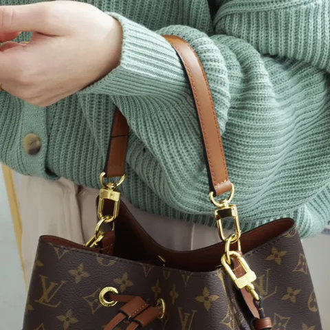 명품 숏핸들 탑핸들 스트랩 소가죽 네오노에 가방 가죽스트랩