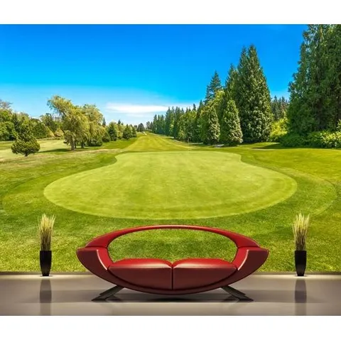 [크레용벽지] 필드 골프 포인트 뮤럴벽지