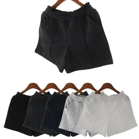 [핫바]핀턱 3부 트레이닝반바지 DM-6813