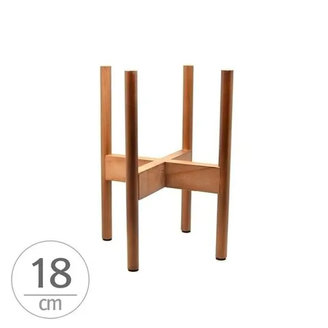 원목 화분 받침대 우드스텐드 (소) 내경 18cm 월넛