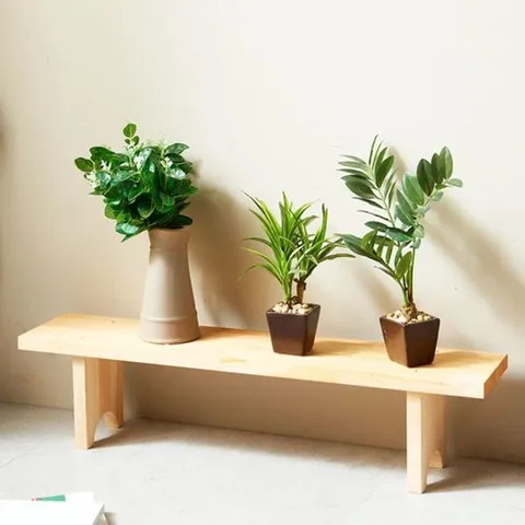 화분정리대(대형) 다용도 선반 다육이받침대 원목용품