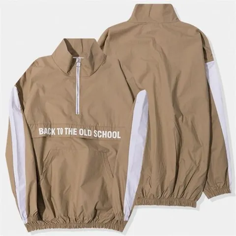 [제이에이치스타일]올드 스쿨 아노락 바람막이 HBCJNT173