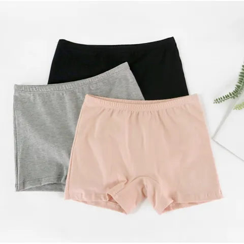 국산 여성 면 2부 사각팬티 드로즈 속바지대용 네모팬티