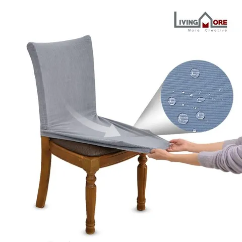 리빙모어 의자커버 포시즌 Nano 기능성 식탁의자커버