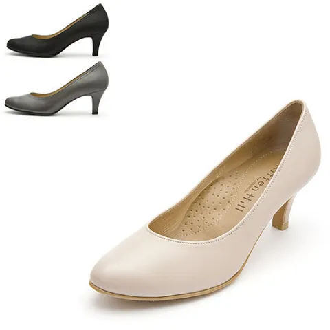 Kitten Hill 펌프스 KB0001 그레이/연핑크/블랙 6cm