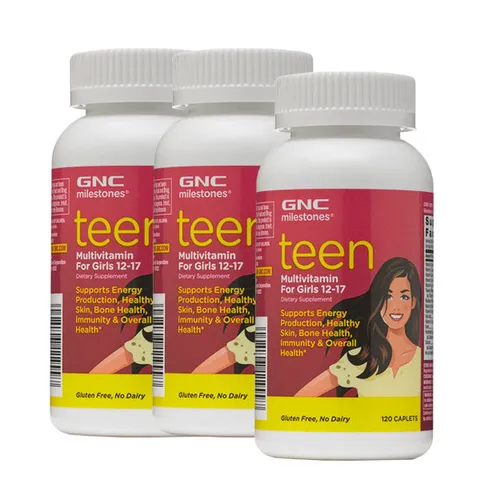 [지앤씨] 청소년 종합비타민 여자 120정 x3