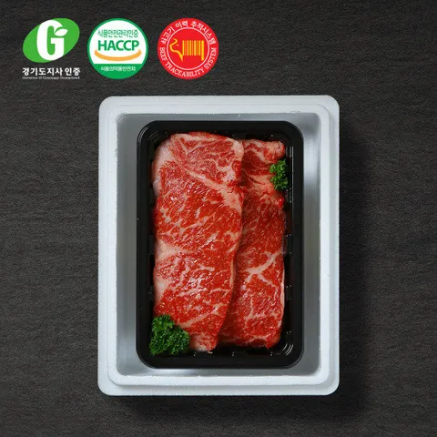[경기광주축협] G한우 채끝600g(1등급이상)/소포장