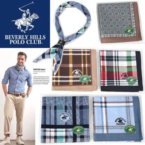 폴로클럽_순면 신사용남자손수건(1SS112)