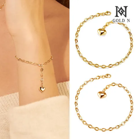 골드앤 14K 러브온 팔찌 소