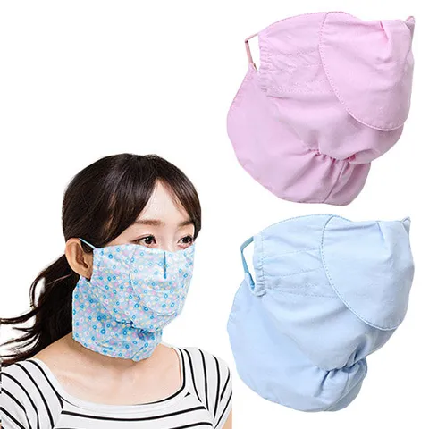 패션마스크 삼시착용 자외선차단 크로바 안면마스크