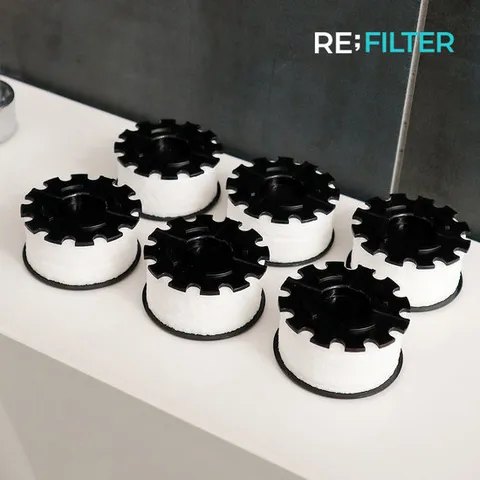 리필터 세면대필터 바디럽 호환 녹물필터 6ea