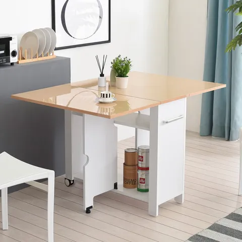 이동형 폴딩 테이블 식탁(하이그로시800) KD455(착불)