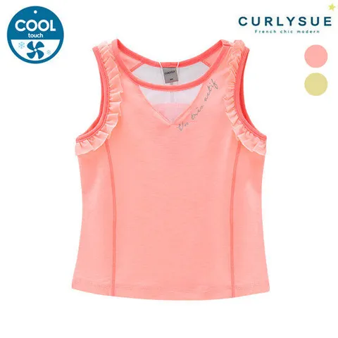 [컬리수] 쿨메쉬 민소매티셔츠 (냉장고원단) CNM3XATS41OR [여름