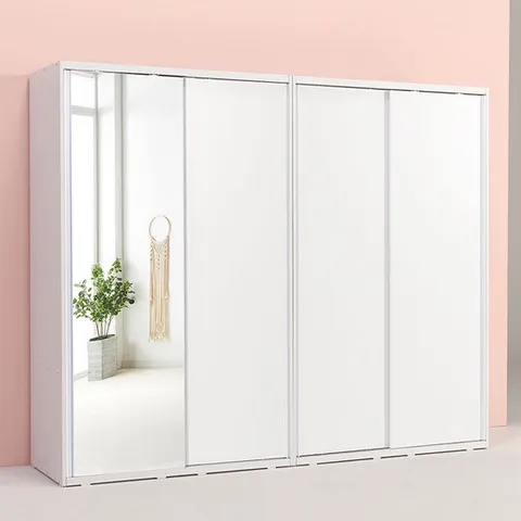 파로마 솔트 2400 슬라이딩 거울 긴문형 옷장세트 mcr123