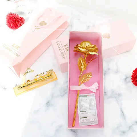 어버이날 스승의날 금장미 금카네이션 선물세트