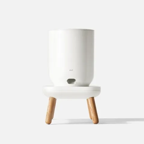 [두잇] 더 테이블 강아지급식기 본체와 우드다리 추가