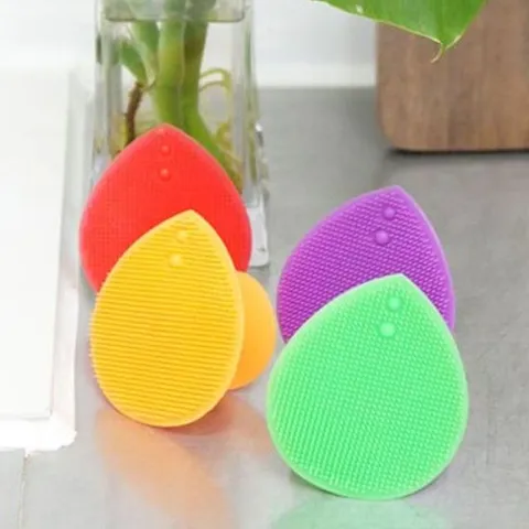 실리콘 모공 세안 브러쉬 1P 클렌징 패드 세안솔