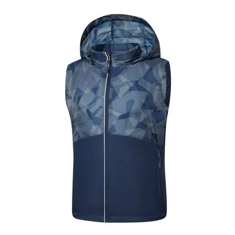 콜핑 남성 여름 펀칭 경량 후드 등산 조끼