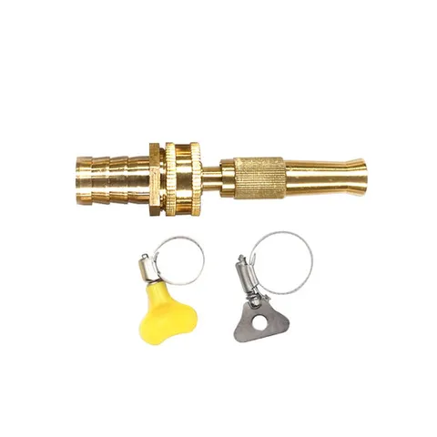 황동 고압 분사 노즐 세척 호스 분사기 직사 워터 샷 19mm