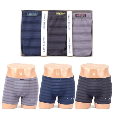 국내산 남성 쿨링 드로즈 사각팬티 3매