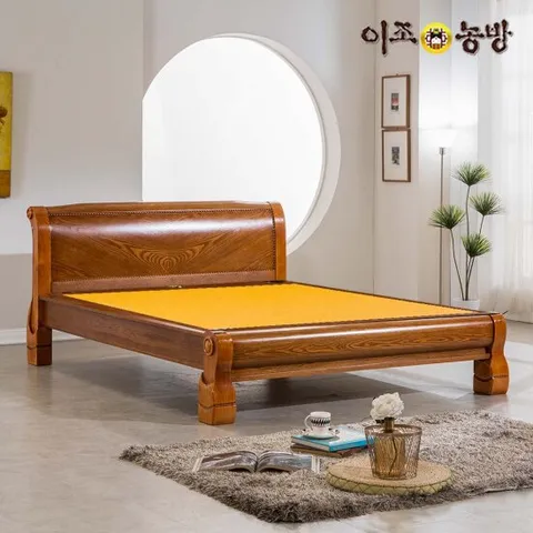 이조농방 국내산흙판 퀸침대 드림