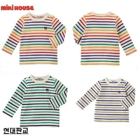 [ 현대백화점 ][미키하우스] EM 겨울 DB줄무늬티셔츠 (16G425206)