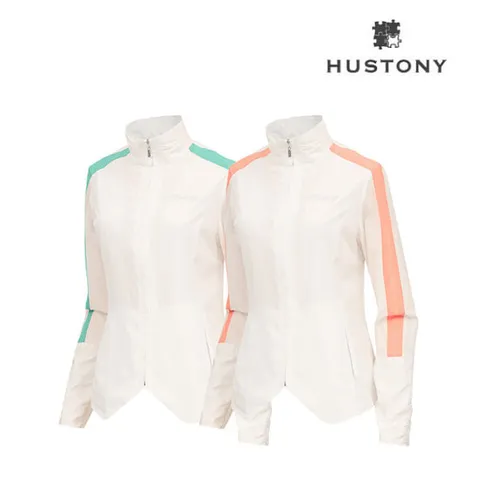 휴스토니 여성 사이드 배색 바람막이/자켓 (15M05022)