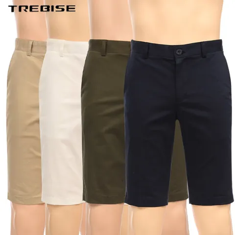 트레비스 남성 면소재 5부 골프반바지 (TAZMPH48M)