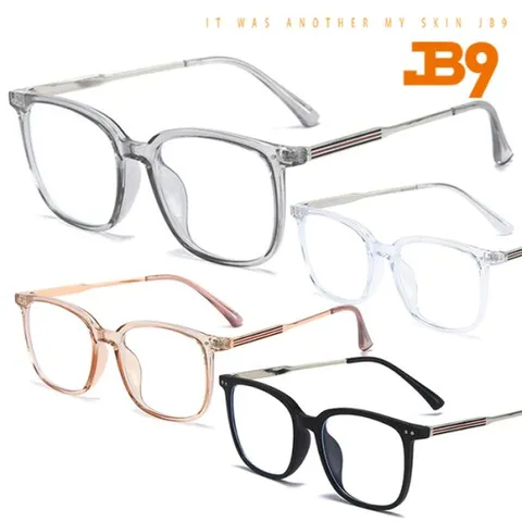 JB9 Bravo 블루라이트차단안경 오버사이즈 투명렌즈선글라스뿔테
