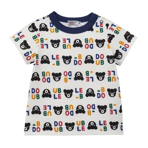 [ 현대백화점 ][미키하우스] DB 얼굴 레터링 티셔츠 16L205201-01