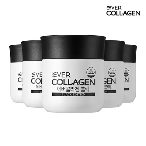 [뉴트리] 에버콜라겐 블랙 20주(5병) 비오틴+아연+맥주효모추출
