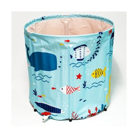 Ar11 ALLNEW 휴대용 이동 접이식 욕조 목욕통 반신욕기