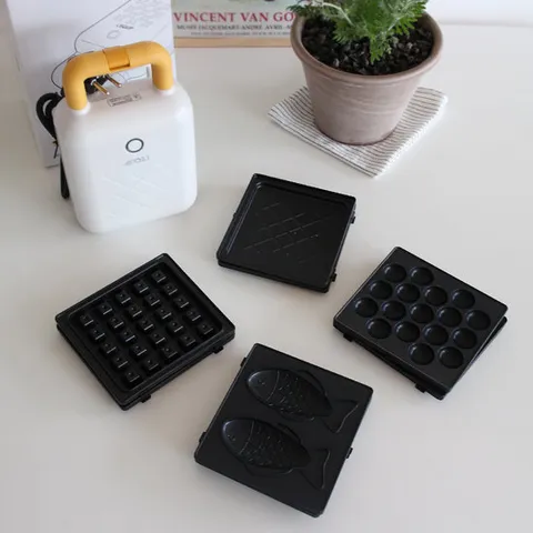 리큅 미니 샌드위치 메이커 전용 플레이트 4종택 1